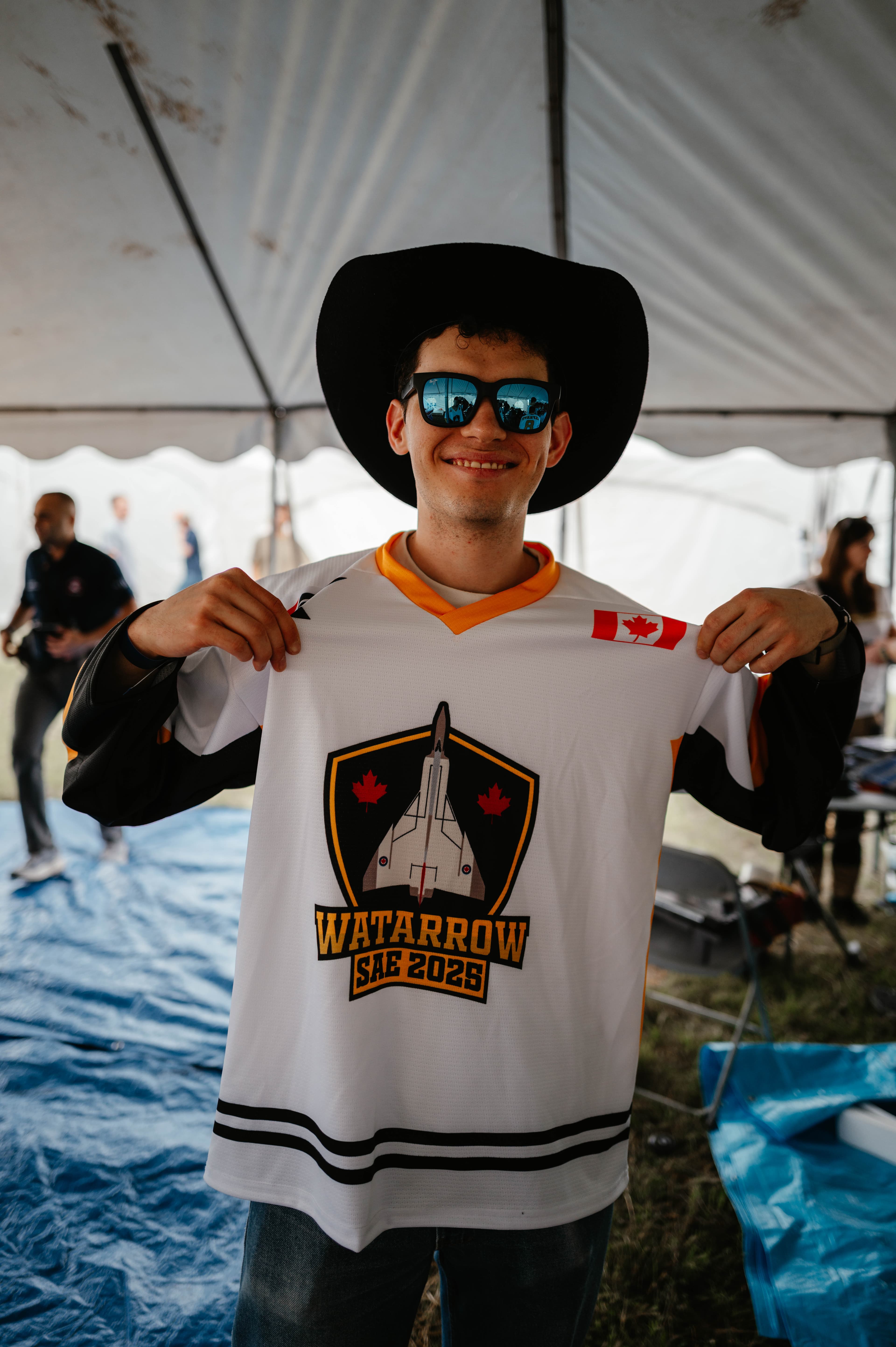 WatArrow SAE Aero Design East 2025 team photo